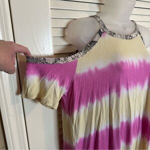 Bibi cold shoulder top - large